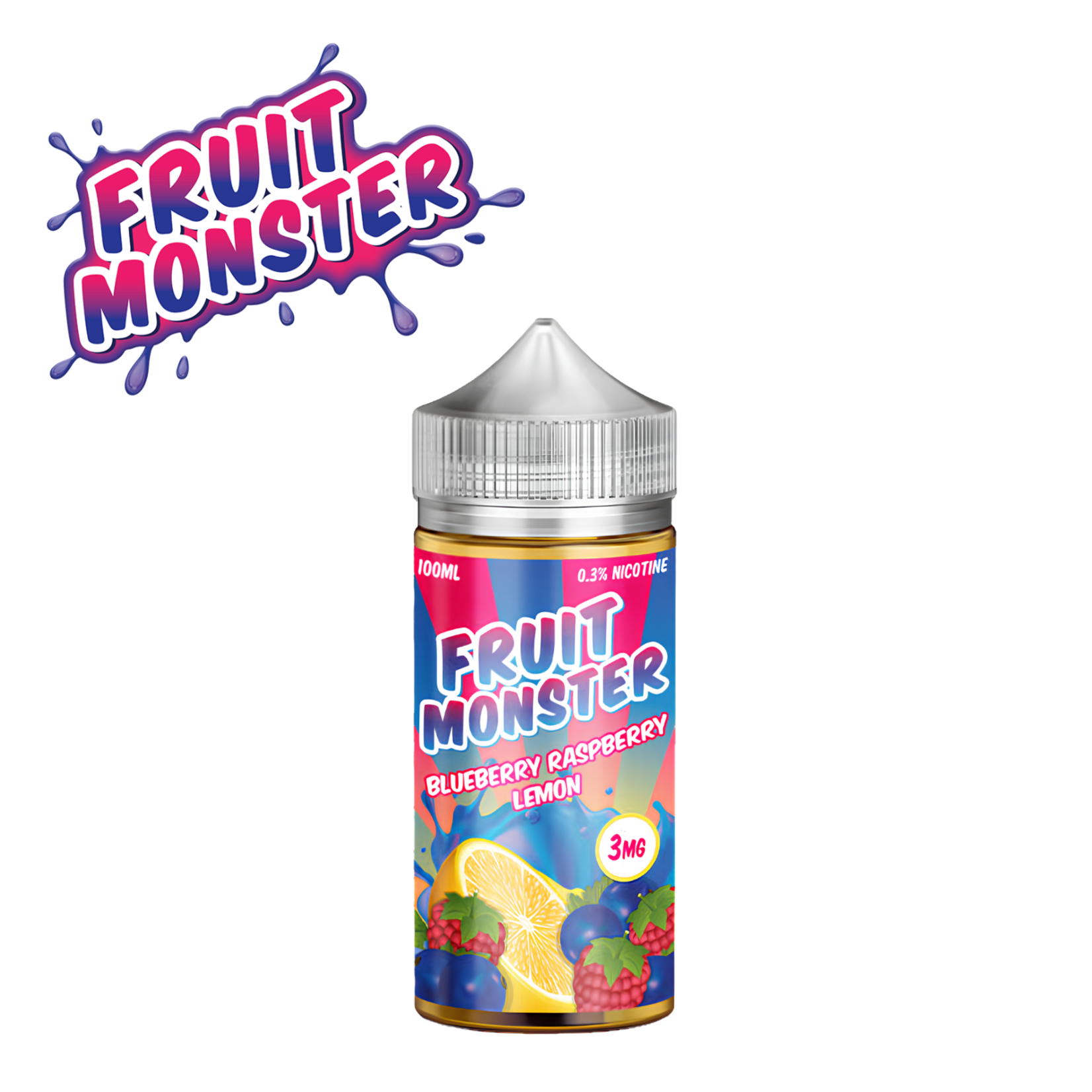 Monster Vape Labs Fruit Monster 100ml Blueberry Raspberry Lemon