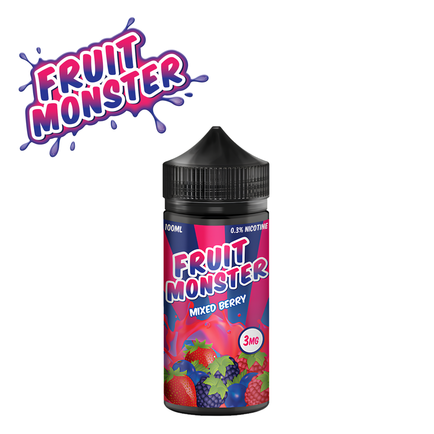 Monster Vape Labs Fruit Monster 100ml Mixed Berry