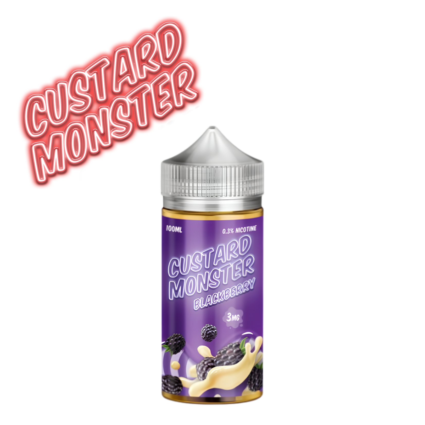 Monster Vape Labs Custard Monster 100ml Blackberry