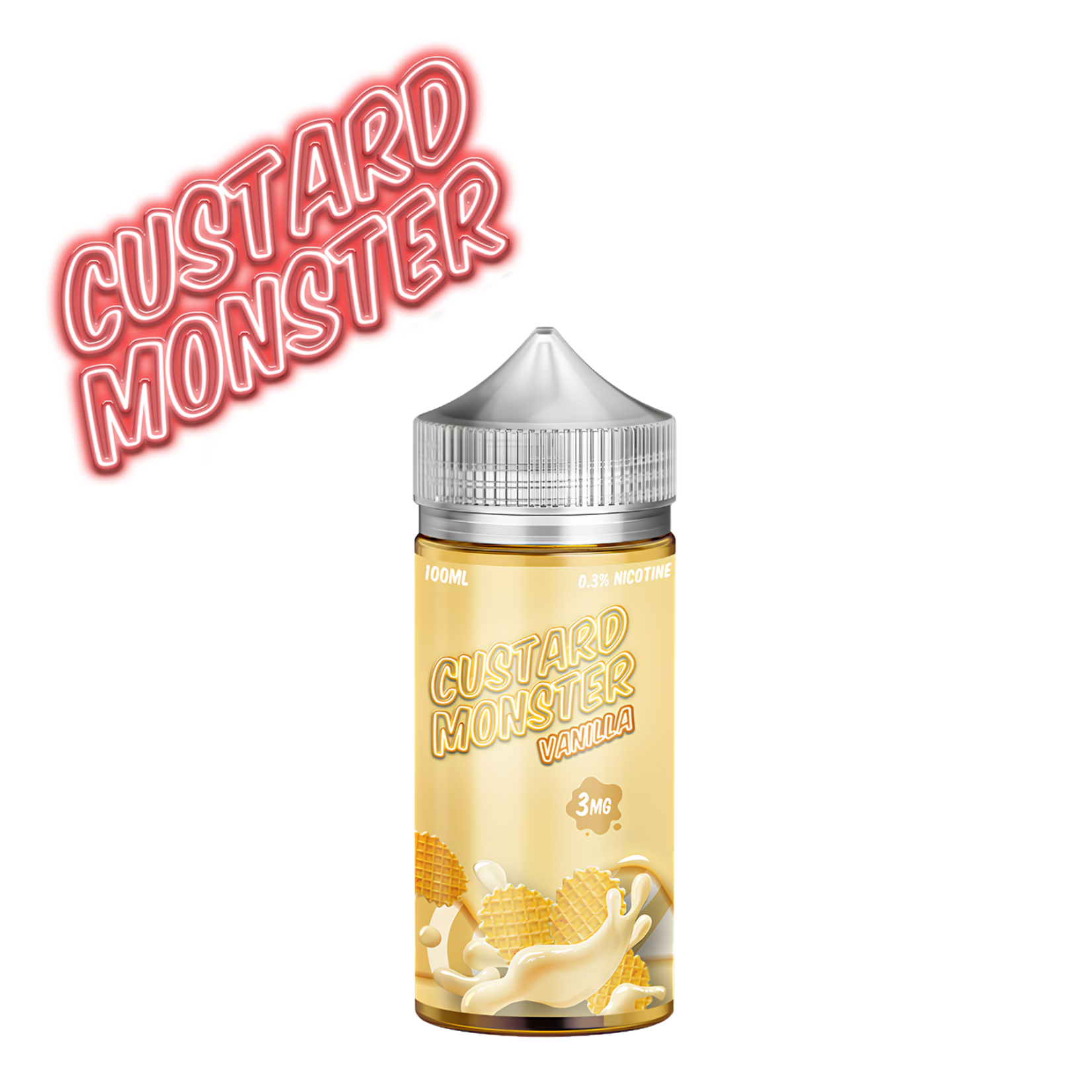 Monster Vape Labs Custard Monster 100ml Vanilla