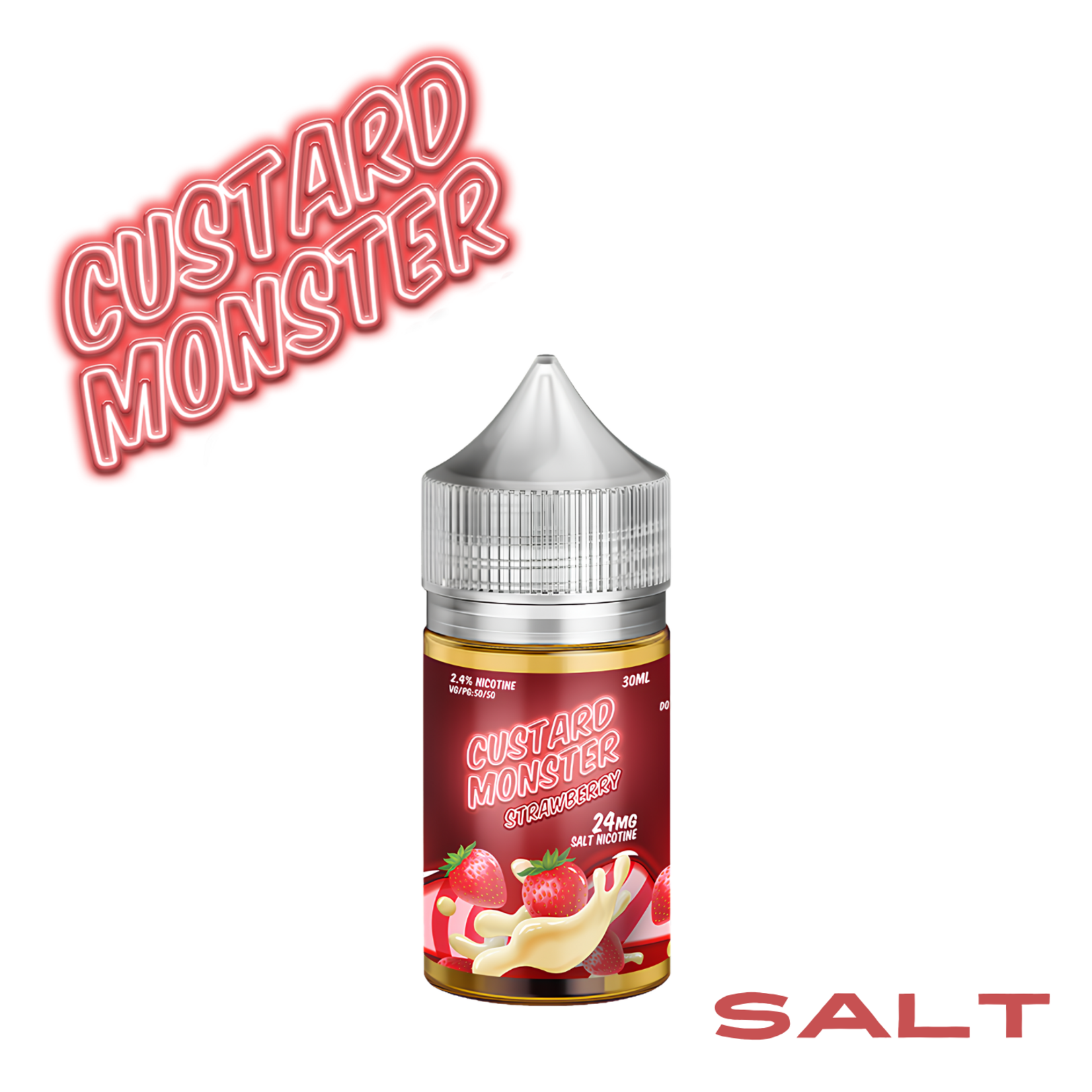 Monster Vape Labs Custard Monster Salt 30ml Strawberry 48mg