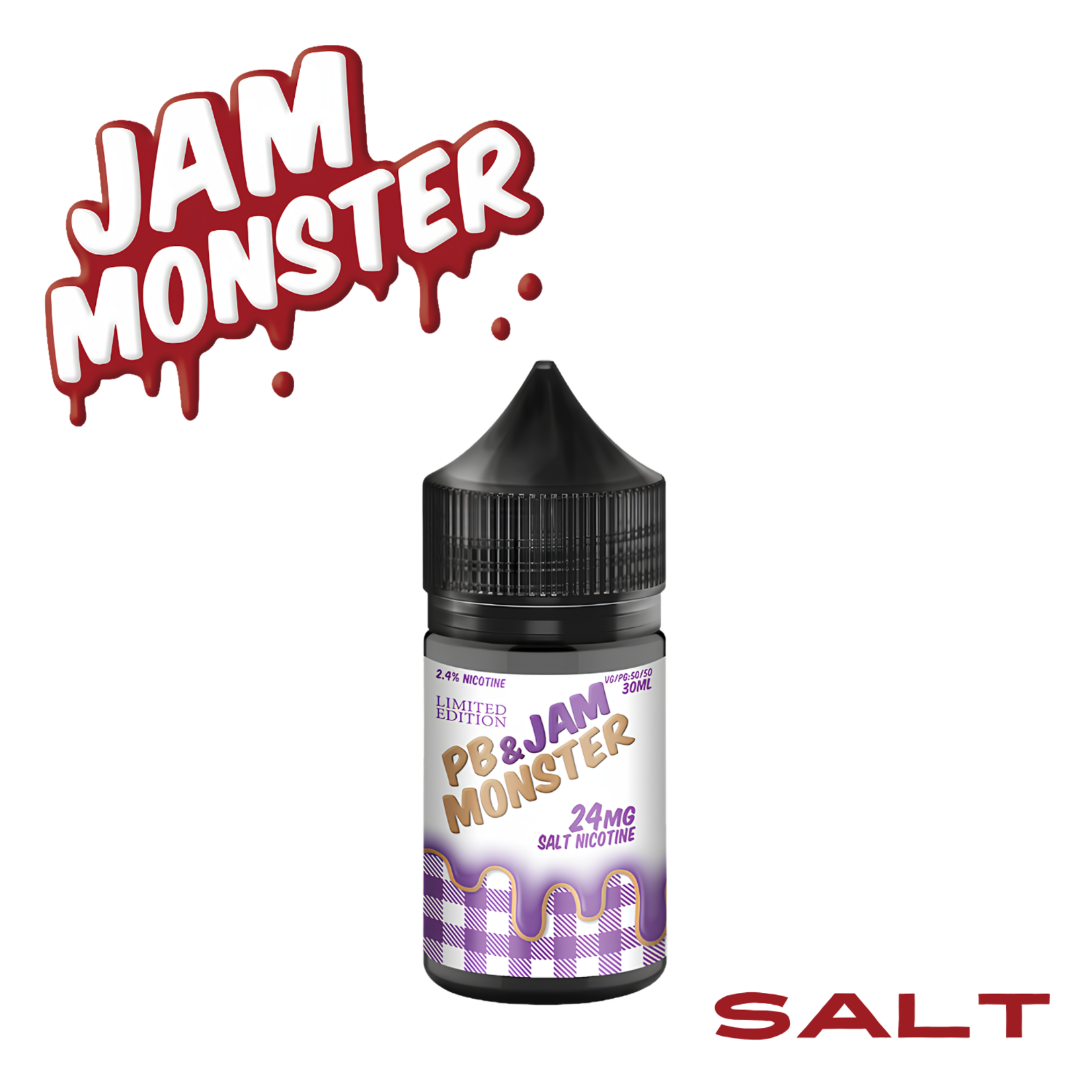 Monster Vape Labs Jam Monster Salt 30ml PB & Jam Grape