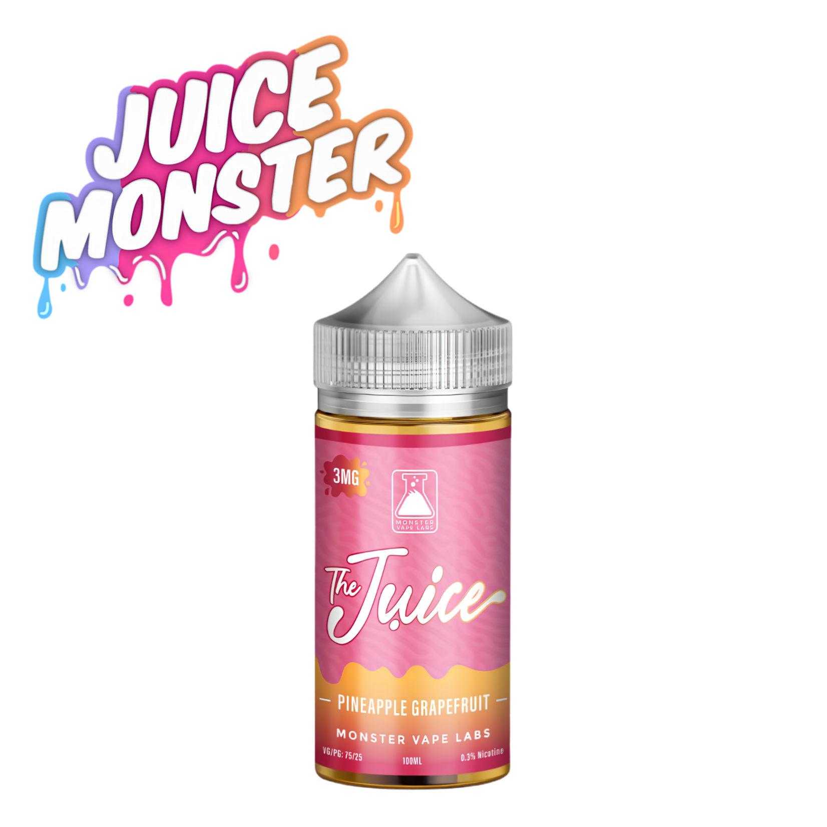 Monster Vape Labs Monster Labs The Juice 100ml Pineapple Grapefruit 0mg