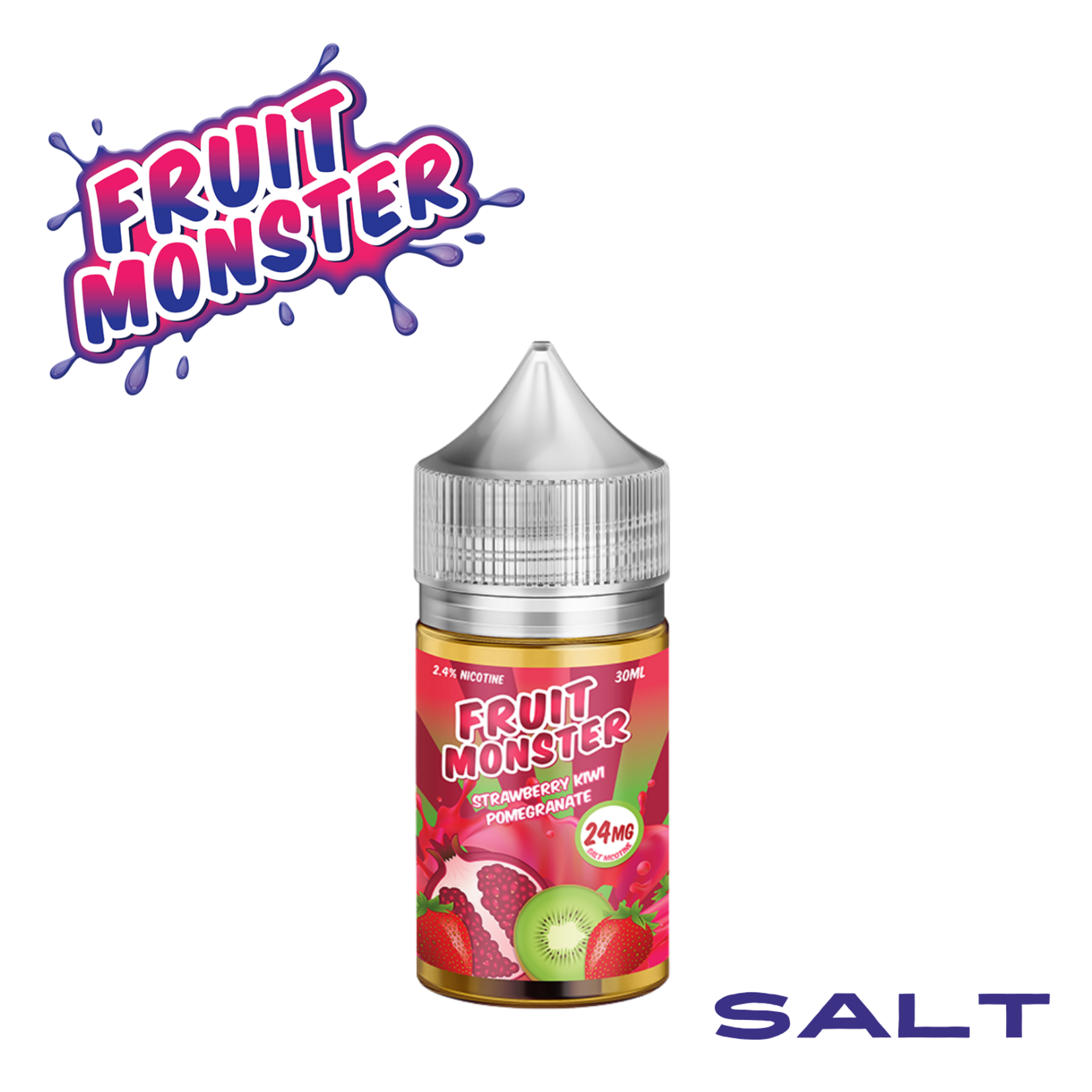 Monster Vape Labs Fruit Monster Salt 30ml Strawberry Kiwi Pomegranate