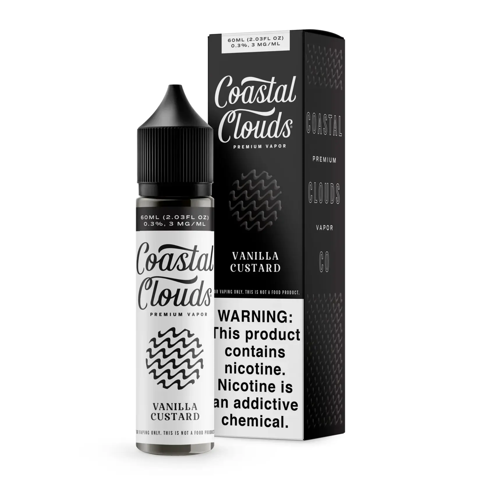 Coastal Clouds Premium Vapor Coastal Clouds 60ml Vanilla Custard