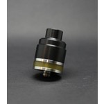 Flave Black Delrin Wide Bore Top Cap for Flave 24mm Tank (Drip tip not included)