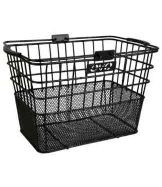 EVO Basket: E-Cargo, Lift Off, Dual Mesh, Black