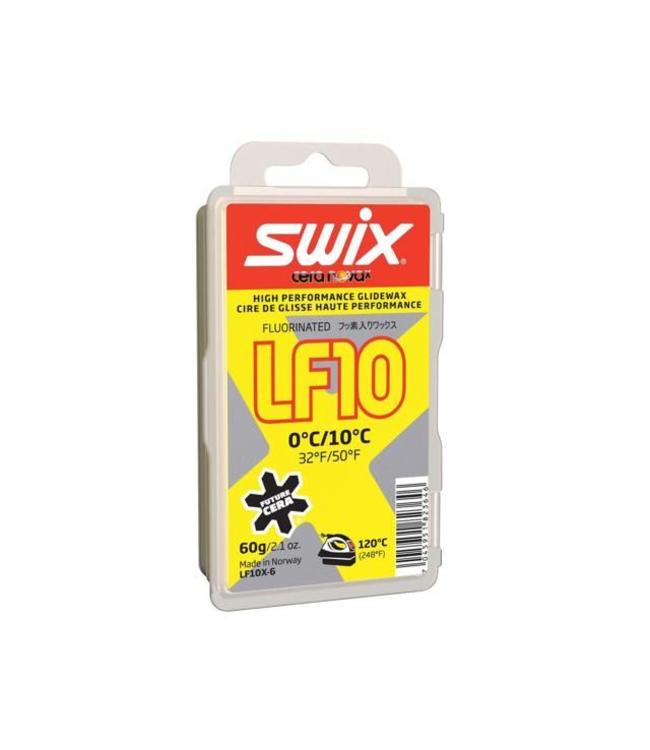 Swix LF10 Glide Wax 0C/+10C (60 G)