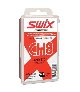 Swix CH 8 HydroCarbon Glide Wax -4C/+4C (60 G)