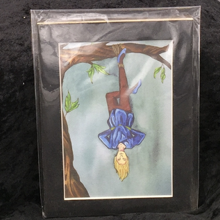 OMEN The Hanged Man - Signed and Matted Tarot Print