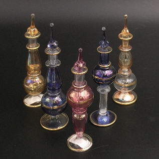 OMEN Medium Glass Egyptian Perfume Glass Bottle