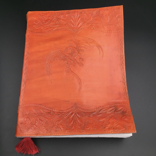 OMEN Large Flying Dragon Journal in Orange