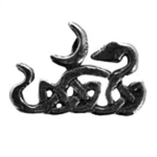 OMEN Celtic Snake Pendant