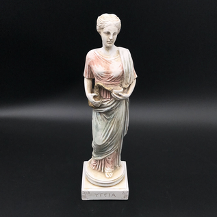 OMEN Sculpture statue Hygieia, Hygeia, Hygiea Ancient Greek Goddess of health