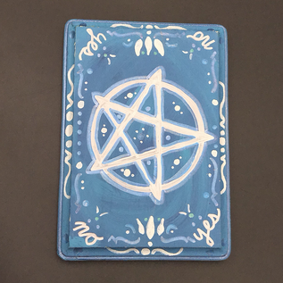 OMEN Silver Pentagram Pendulum Board