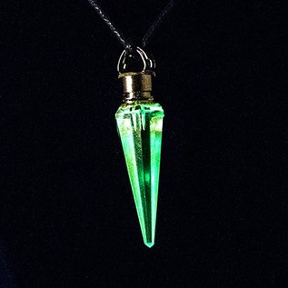 OMEN Firefly Clear Quartz Pendulum Pendant