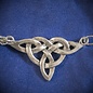 OMEN Large Triquetra Centerpiece Pendant in Sterling Silver