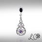 OMEN Laurie Cabot’s Celtic Protection Pentacle with Amethyst Pendant