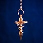 OMEN Copper Spiral Metal Pendulum
