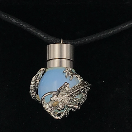 OMEN Firefly “Dragonfly” Dragon with Opalite Pendant