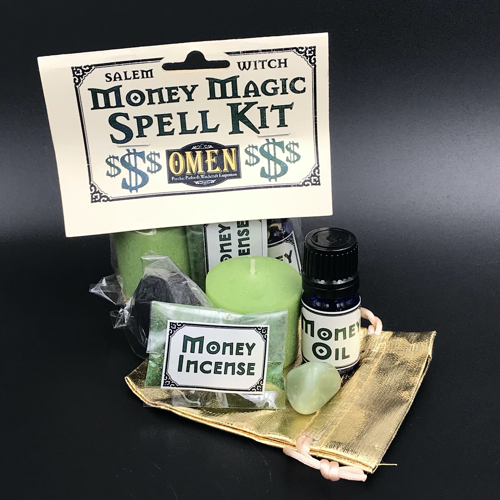 Salem Witch Money Magic Spell Kit - Omen - Psychic Parlor ...