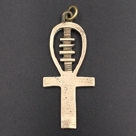 OMEN Djet Ankh Pendant in Bronze