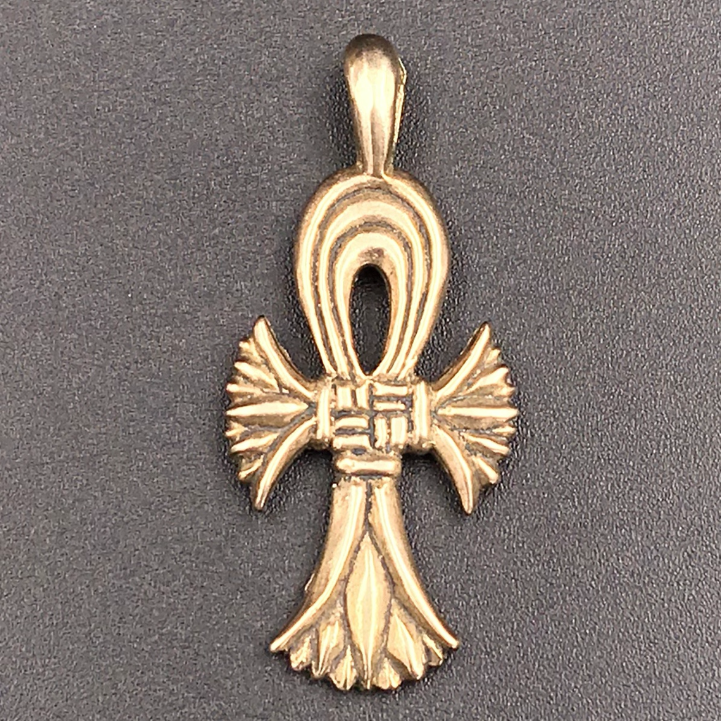 OMEN Lotus Ankh Pendant in Bronze - Omen - Psychic Parlor and ...
