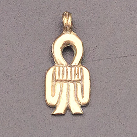 OMEN Knot of Isis Pendant in Bronze