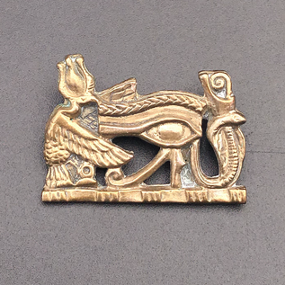OMEN Royal Eye of Horus Pendant in Bronze