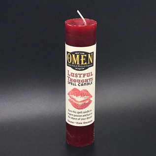 OMEN Lustful Thoughts Pillar Candle