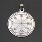 OMEN The First Pentacle of Mars in Iron with Garnet