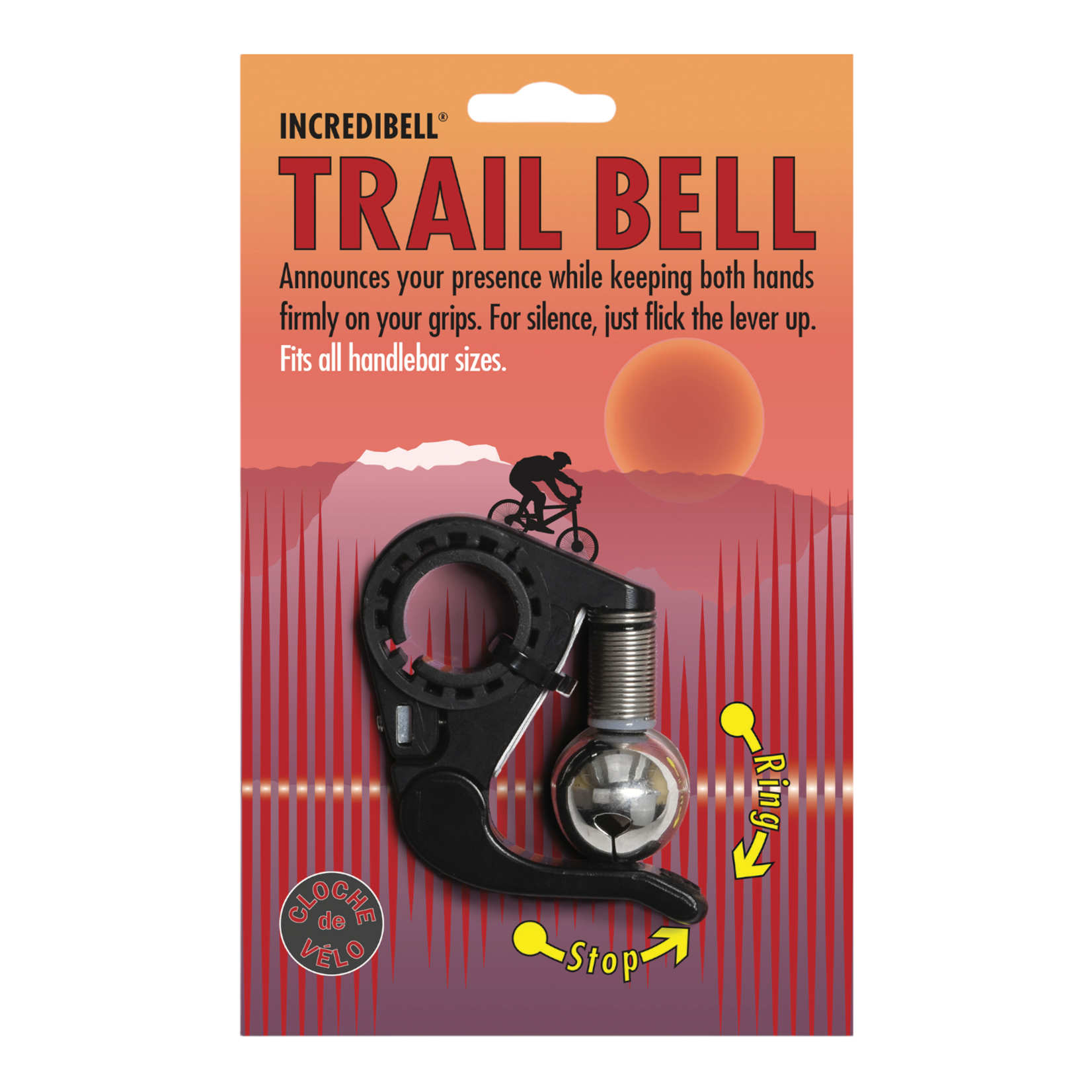 Mirrycle, Incredibell Trail Bell, Bell, Black