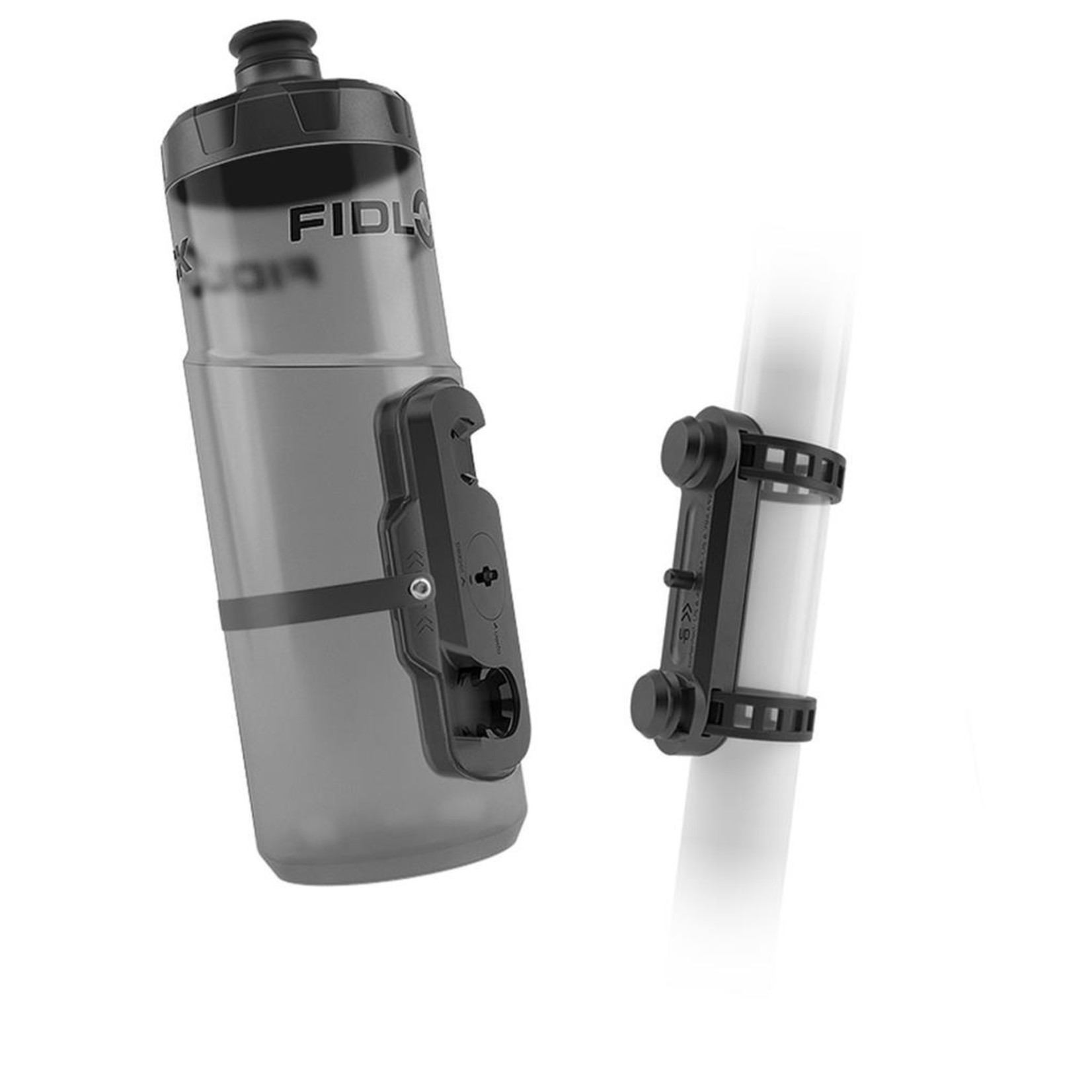 Fidlock, Bottle 600ML with UNI-Base Transparent - Black