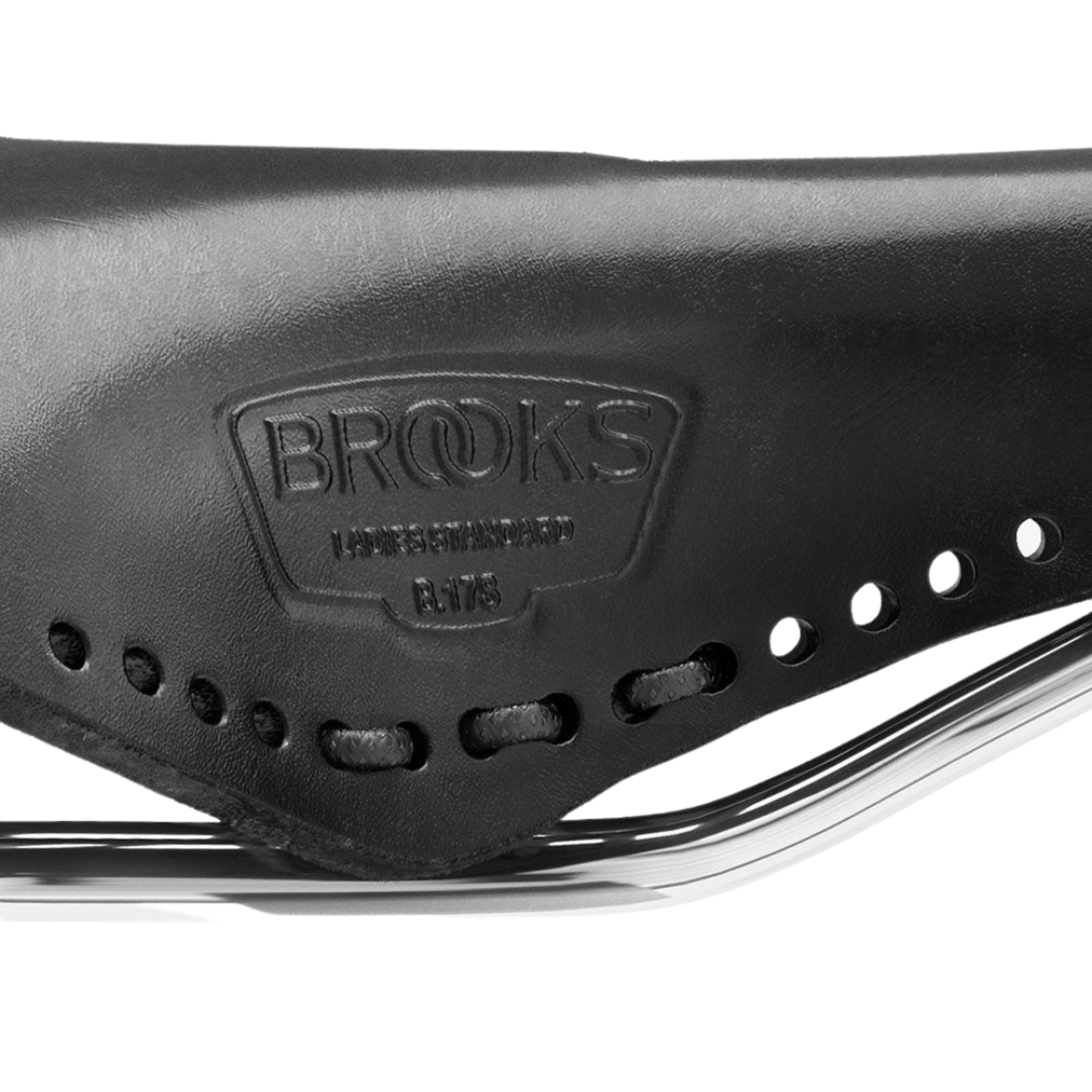 Brooks, B17 Carved Short - Black - The Brake Room