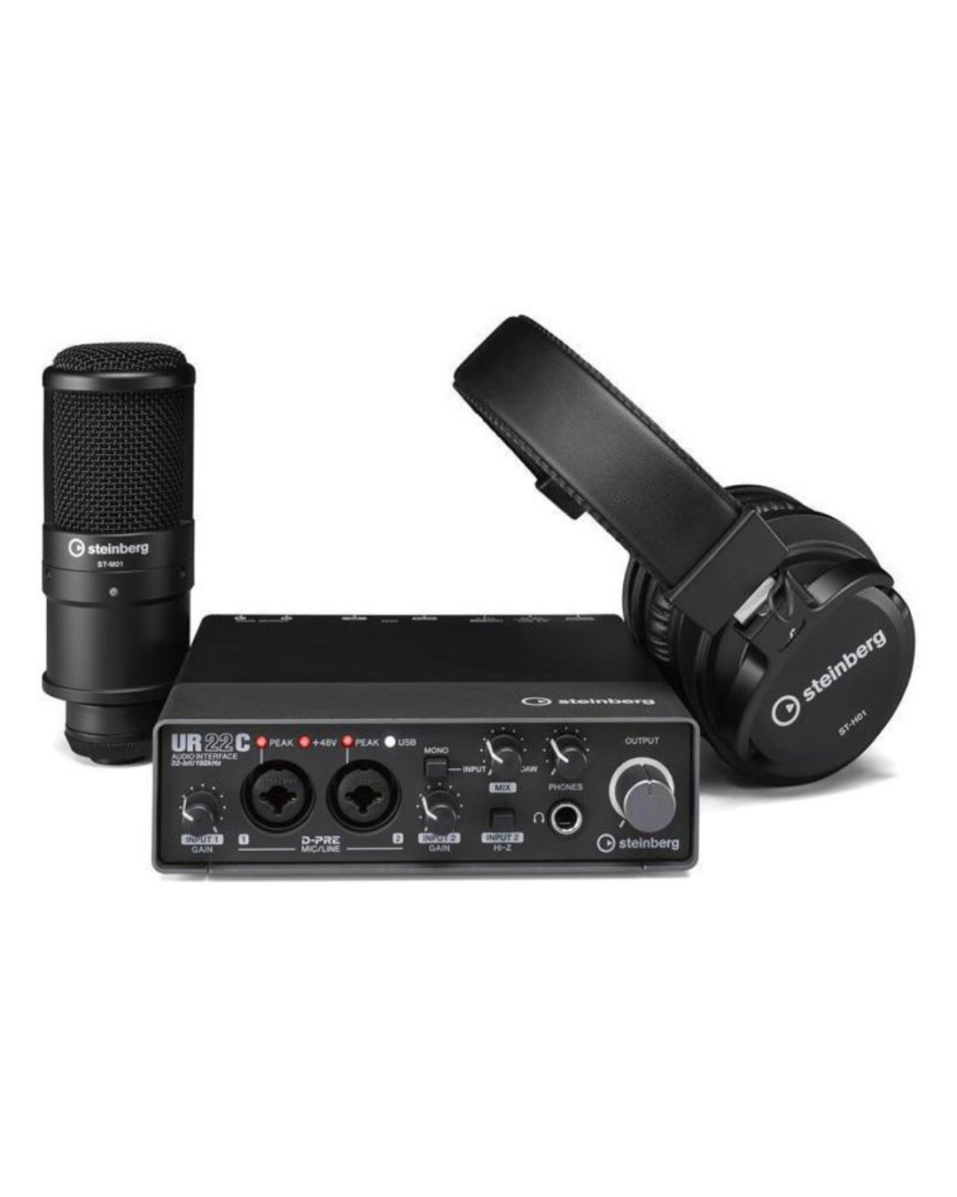 Steinberg Recording Bundle USB Audio Interface Pack UR22CR - Get