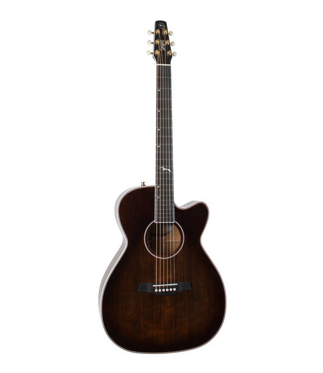 Seagull Artist Mosaic Concert Hall Cutaway GT Anthem EQ - Bourbon Burst