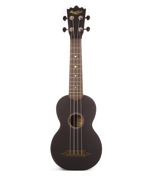 Beaver Creek Ulina Soprano Ukulele w/Soft Bag - Black