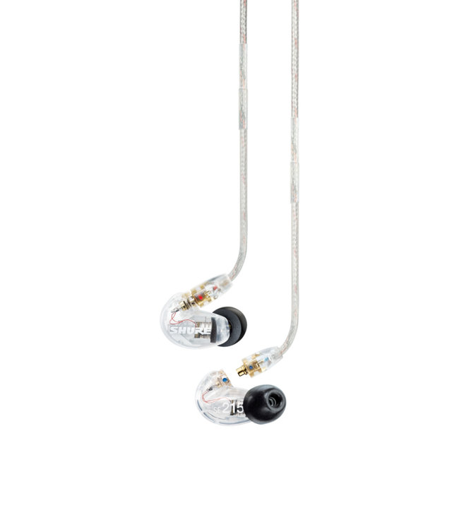 Shure SE215 Sound Isolating Earphones - Clear