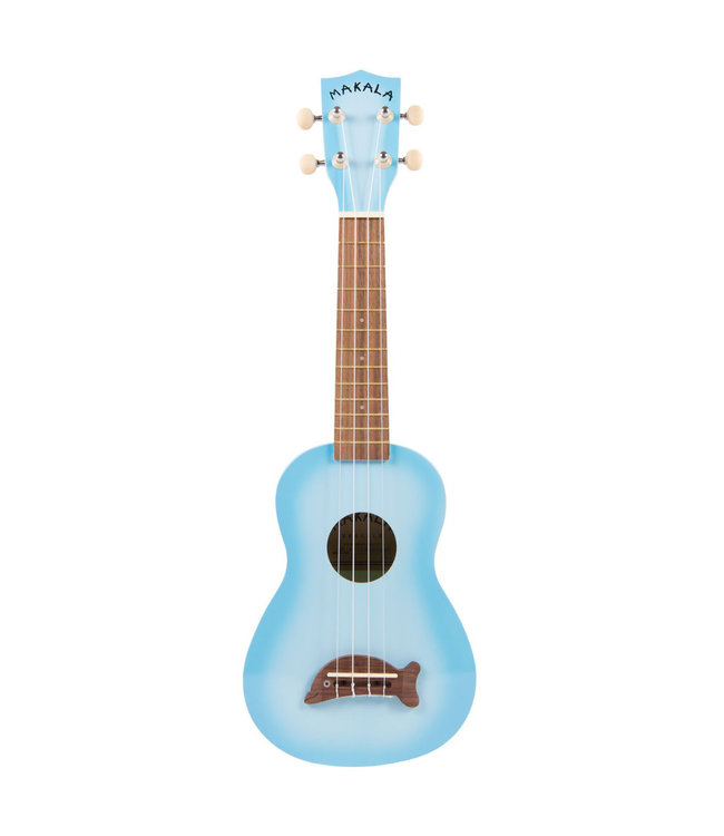 Makala Makala Dolphin Soprano Ukulele - Blue Burst