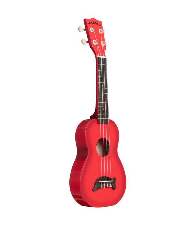 Makala Dolphin Soprano Ukulele - Red Burst