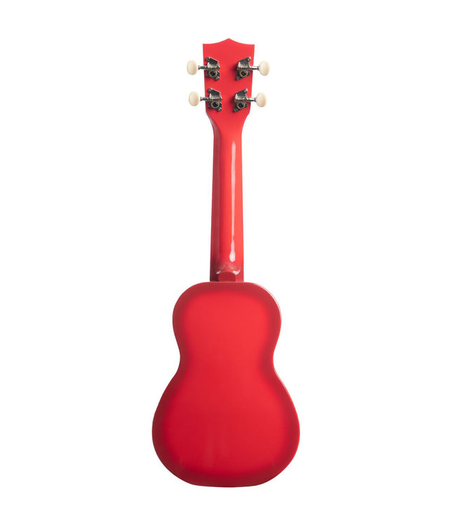 Makala Dolphin Soprano Ukulele - Red Burst