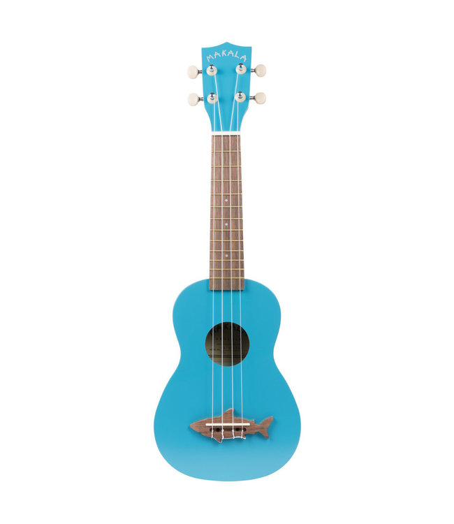 Makala Shark Soprano Ukulele - Mako Blue