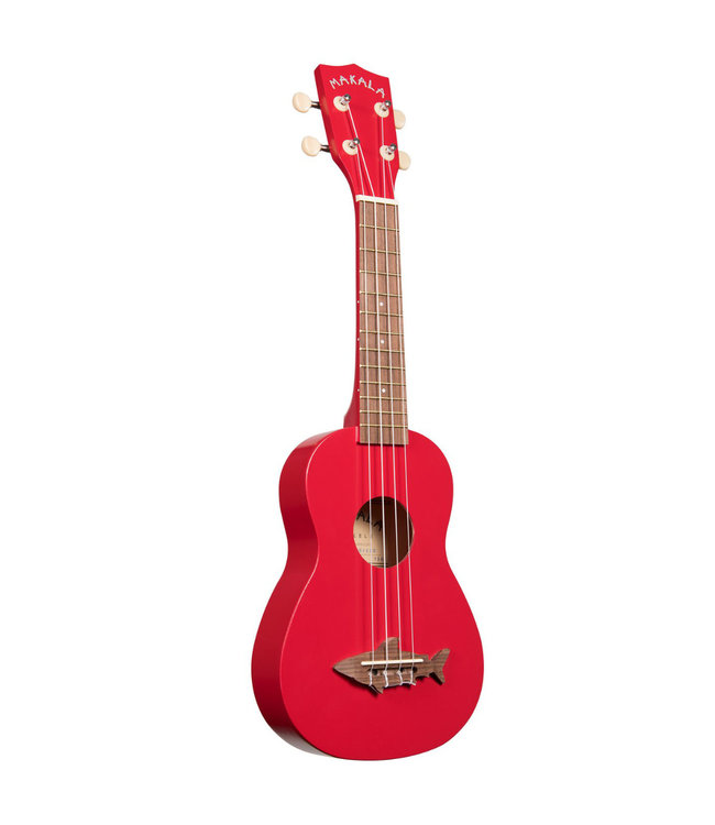 Makala Shark Soprano Ukulele - Red Sea