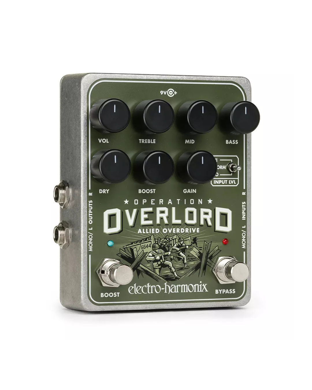■OPERATION OVERLORD ALLIED OVERDRIVE Electro-Harmonix Operation Overlord Allied Overdrive - Get Loud Music