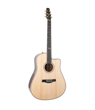 Seagull Seagull Artist Mosaic Dreadnought Cutaway HG Anthem EQ - Natural
