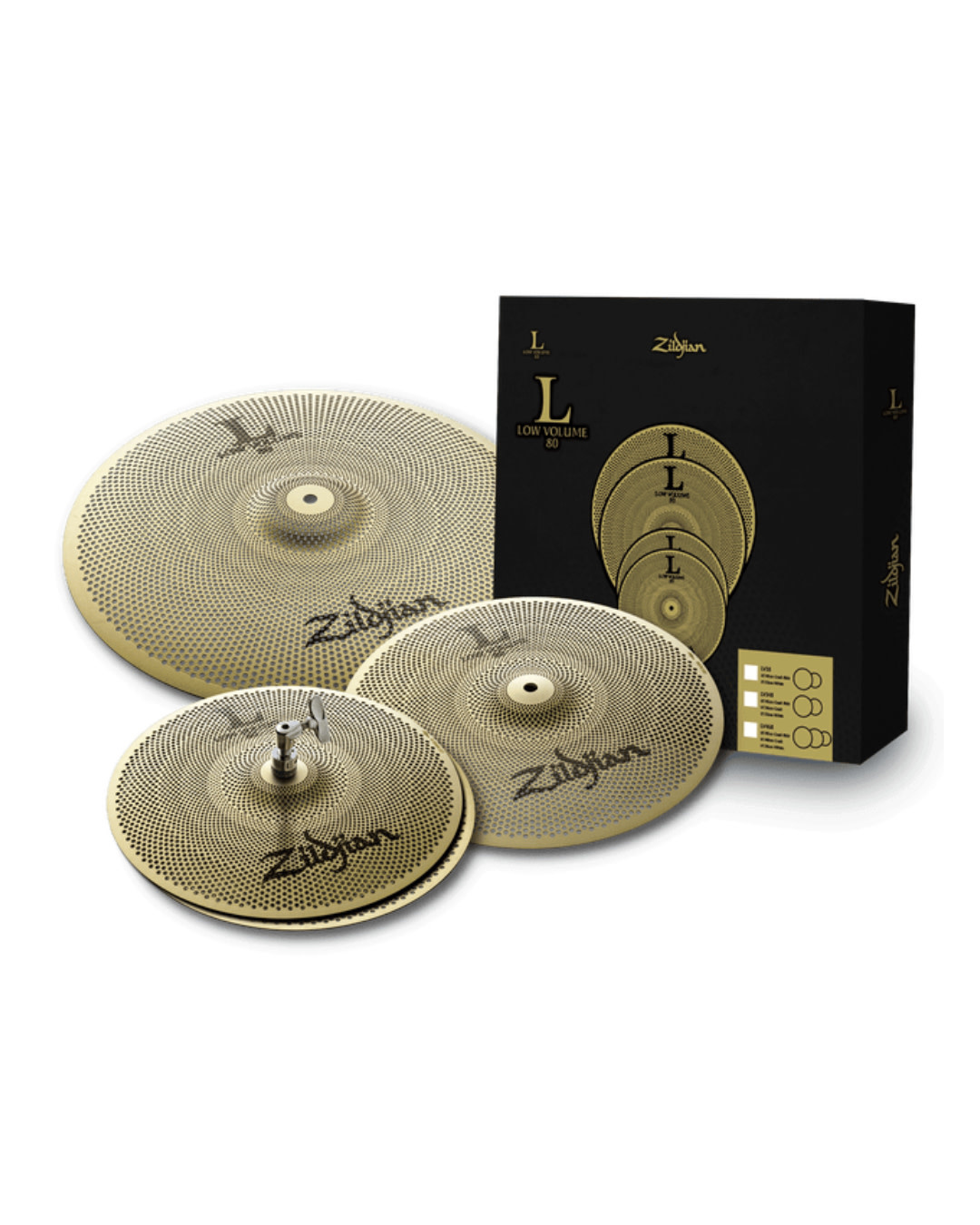 Zildjian low cheap noise cymbals