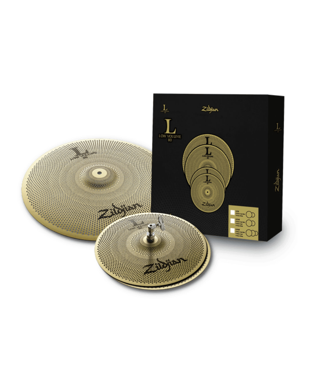 Zildjian L80 Low Volume Cymbal Pack - 13