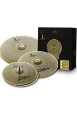 Zildjian Zildjian L80 Low Volume Cymbal Pack - 14" Hi-Hats/16" Crash/18" Crash Ride (LV468)