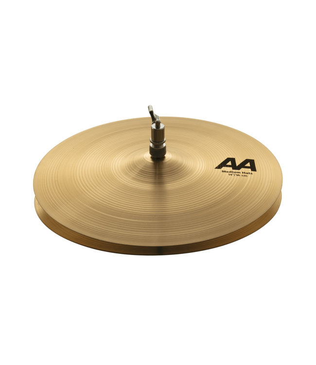 Sabian AA Medium Hi-Hat Cymbals (Pair) - 14" (21402)