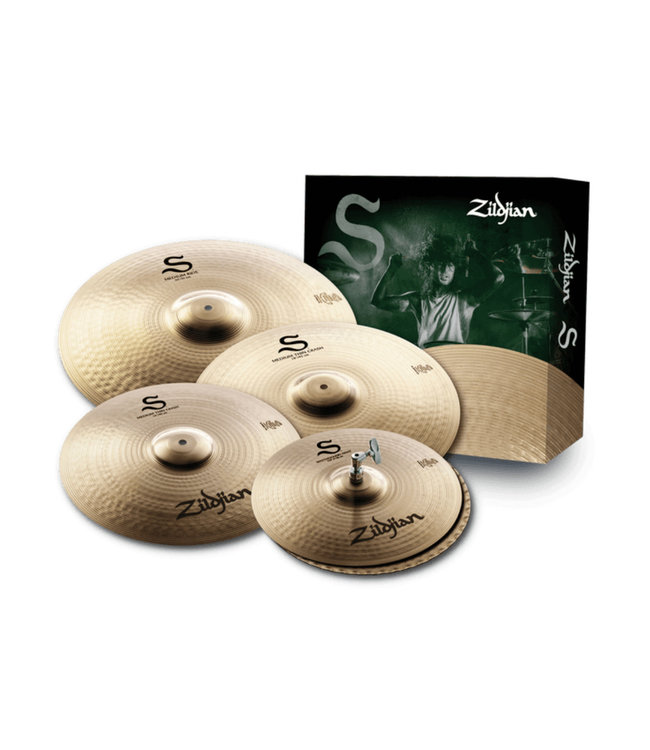 Zildjian S Performer Cymbal Pack - 14" Hi-Hats/16" Crash/18" Crash/20" Ride